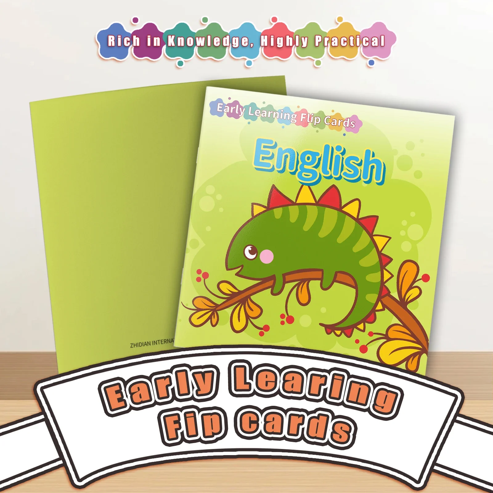 Card Books - Lively Knowledge Card Books for Early Learning, Educational Cards