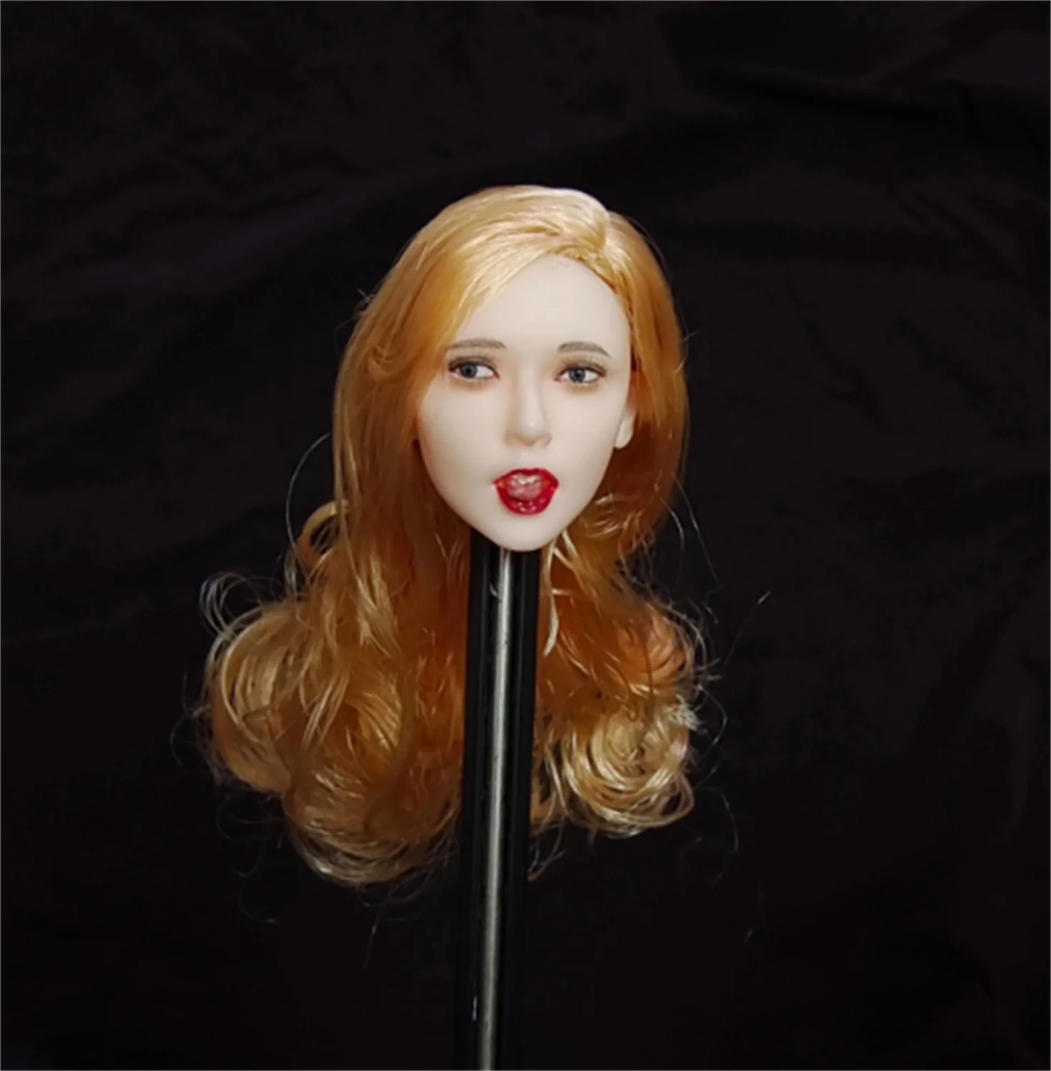 

1/6 Scale Asia Star Sun Li Singer Women Expression Head Sculpt Fit 1/6 Scale 12'' Action Figure Body Movie Model Hobbies Toys