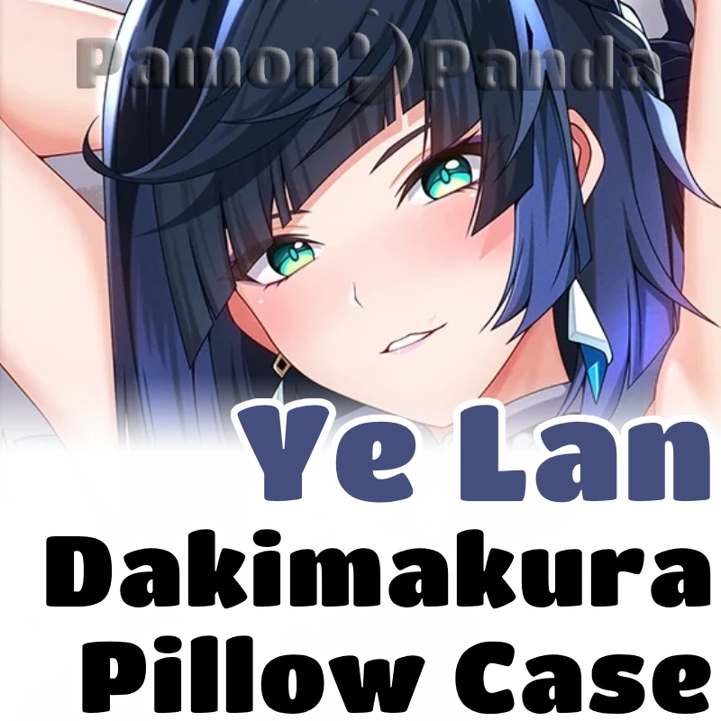 Ye Lan Dakimakura Genshin Impact Hugging Pillow Case Full Body Cushion Cover Pillowcase Home Bedding Decor Otaku Xmas Gift MYT