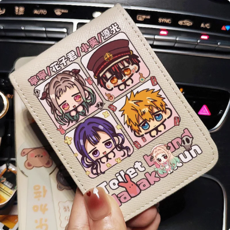 

Anime Toilet-bound Hanako-kun Yashiro Nene Fashion Wallet PU Purse Card Cash Holder Bag Cosplay Gift B2255