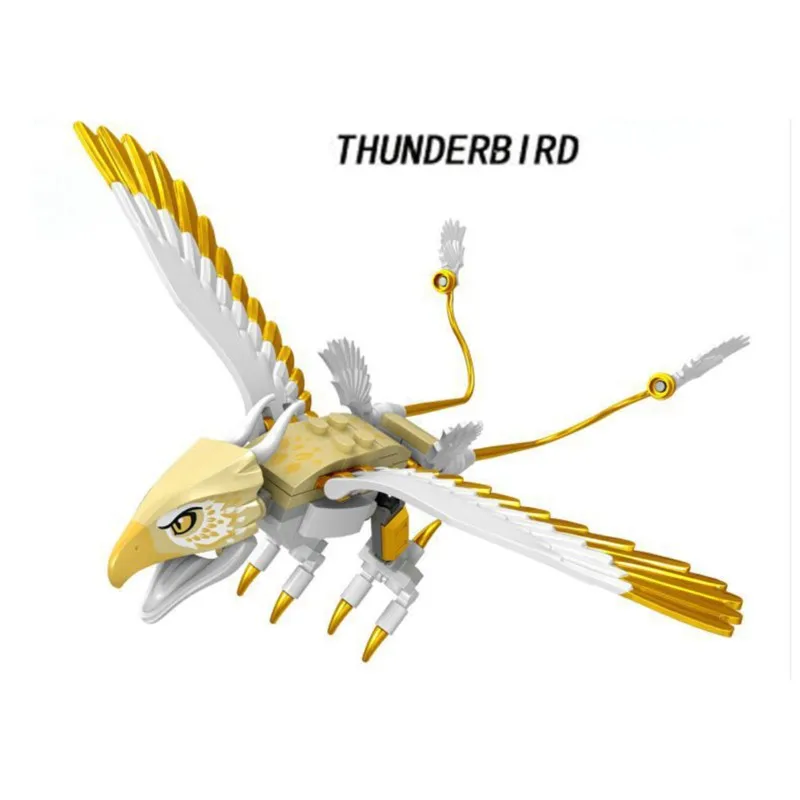 PG901-PG1322 Movie Mini Doll Action Figures Head Bricks Toy for Children Kid Gift Boy Model Magic Animal Owl view 2