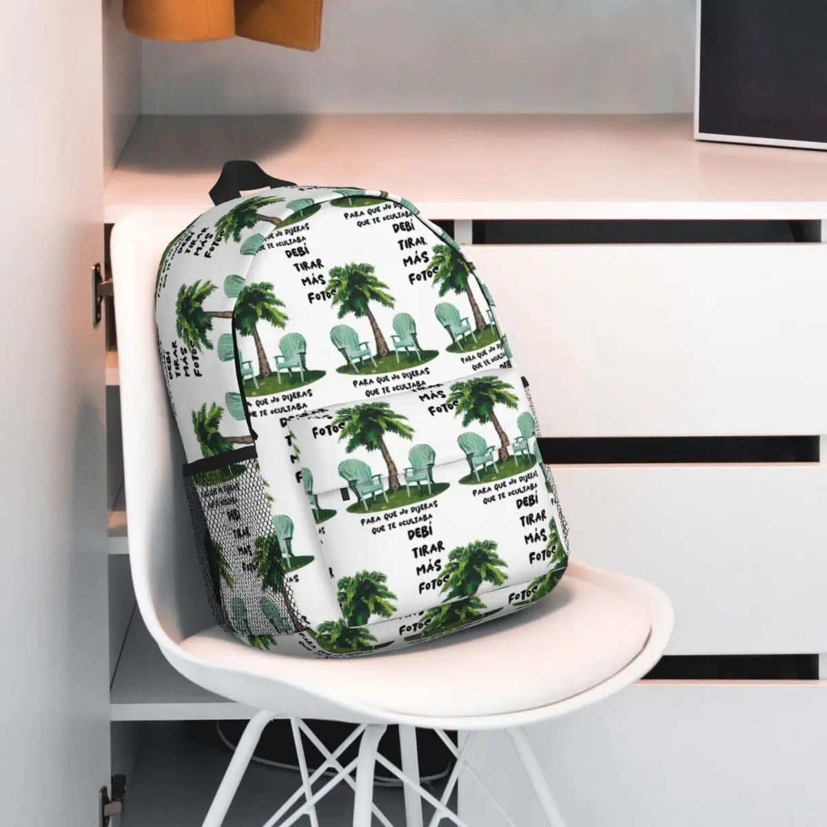 Bad Bunny DTMF Debi Tirar Mas Fotos Album Gift Lyric Backpack Hot Sale Daypack Boys Girls BookBag Shoulder Bags School Bag