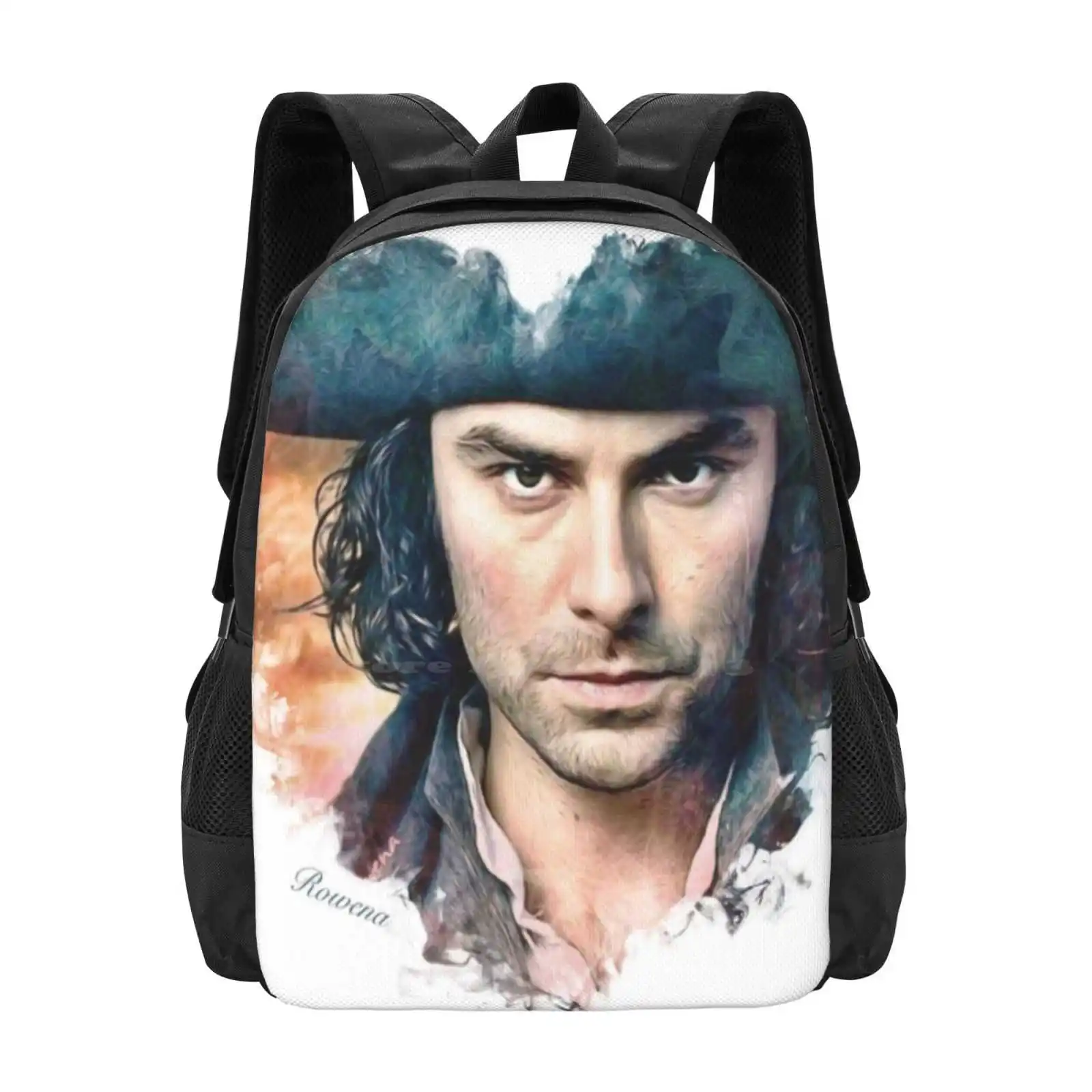 Aidan Turner School Bags Travel Laptop Backpack