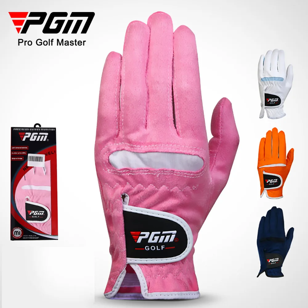 PGM Lady's Golf Glove Women Microfiber Gloves Soft Breathe ST009 Wholesale