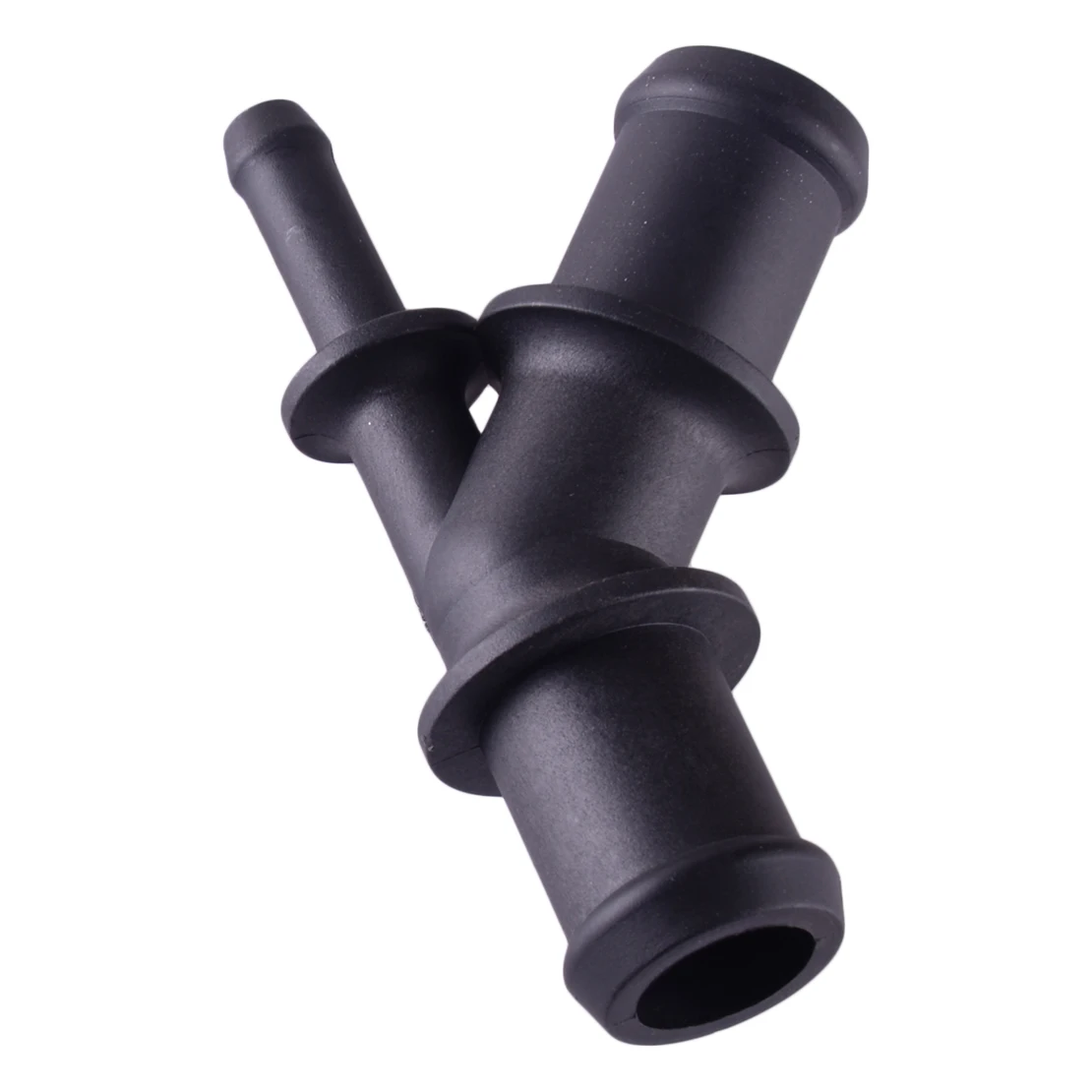 Universal Car Black 3 Way Y Heater Hose Fitting Pipe Barb Water Connector Adapter Plastic New