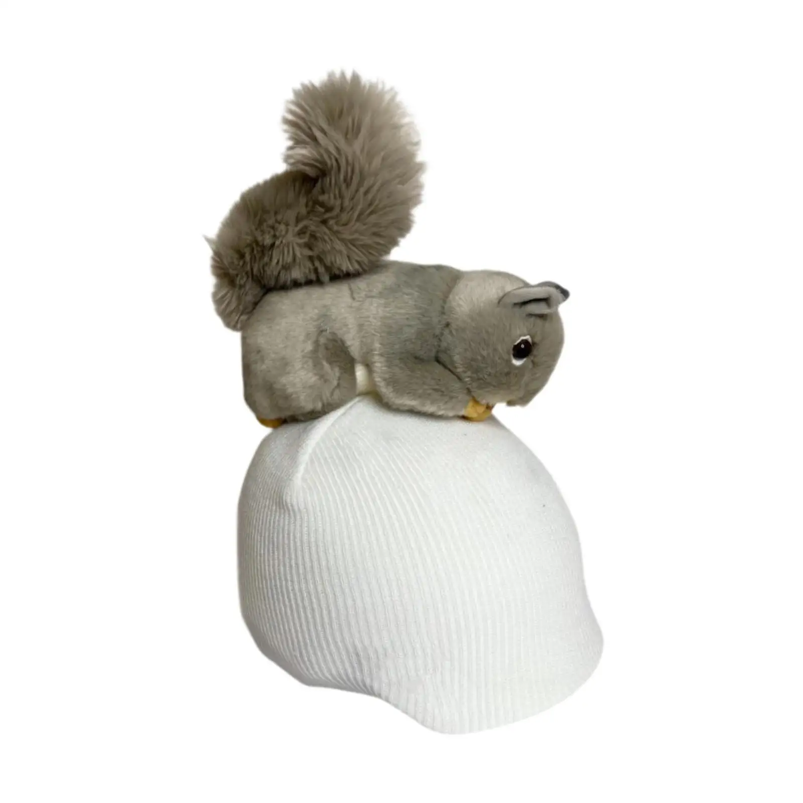 

Squirrel Snow Ski Helmet Cover Funny Knitted Cap for Snowboard Sports Skiing