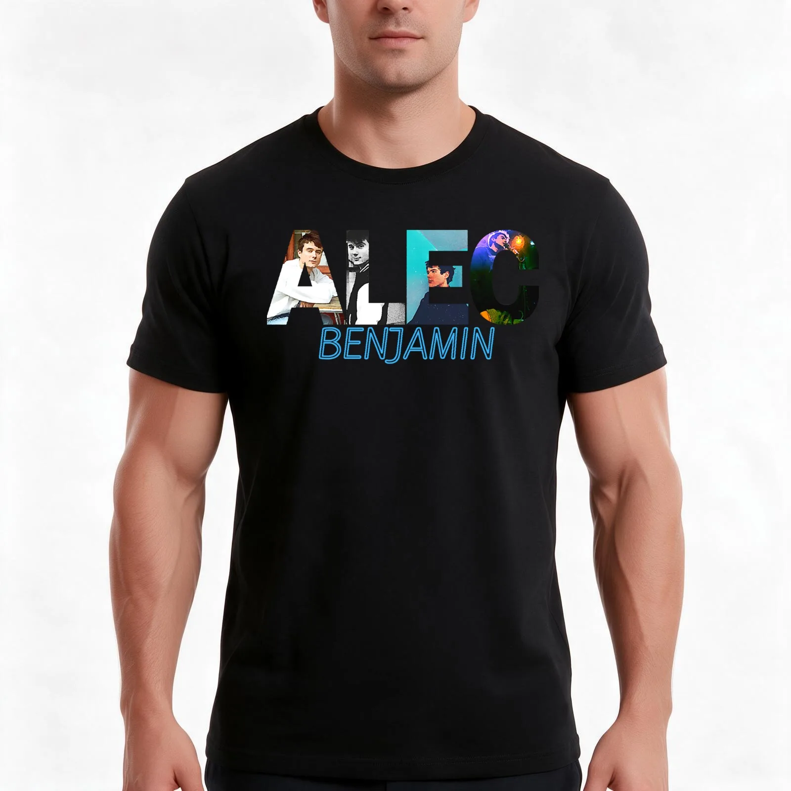 Alec benjamin music T-Shirt Summer Casual Cotton Tee Oversized Streetwear Tops Vintage Graphic Print Loose Fit Short Sleeve