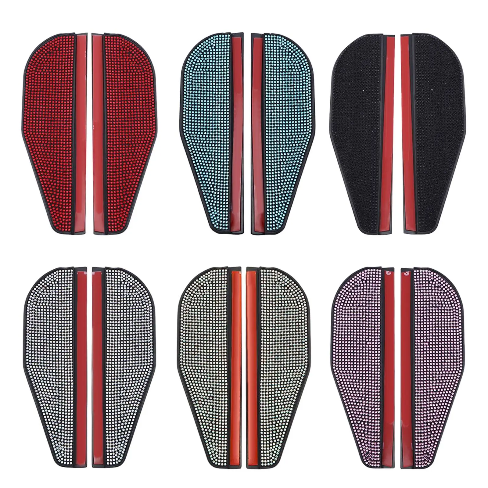 

2 шт. Защитные накладки на зеркала заднего вида от дождя и солнца для внедорожников, грузовиков и автомобилей, аксессуары для защиты от солнца и дождя