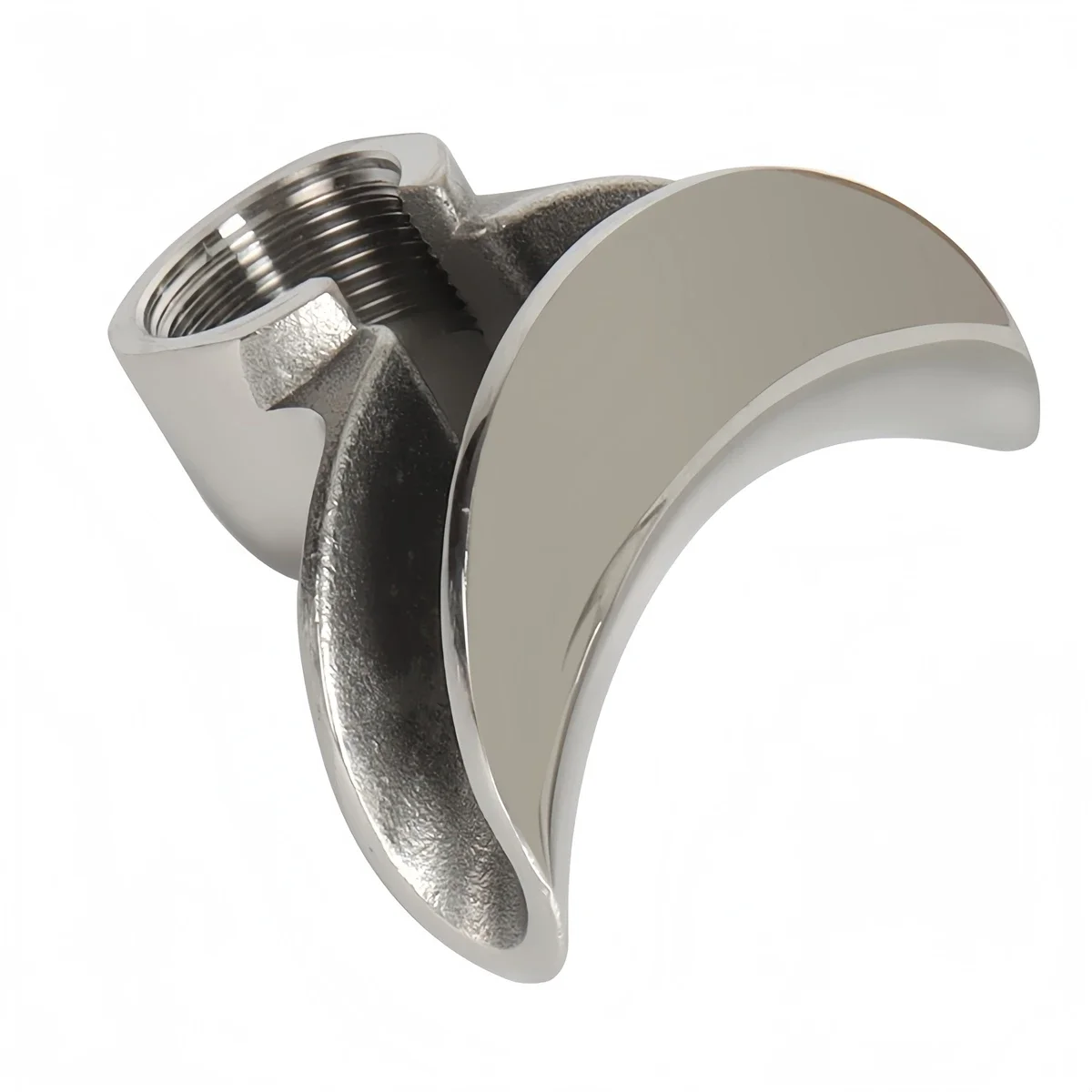 Espresso Portafilter Spout Single Double Coffee for E61 Portafilters Stainless Steel Compatible with 51 53 54 58mm