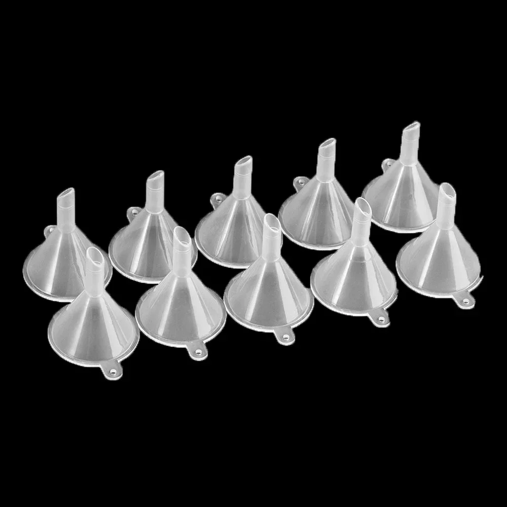 50 Uds (5ml-120ml) botellas cuentagotas LDPE vacío exprimible ojo E jugo líquido contenedor de aceite de humo tapa CRC punta cuentagotas + embudos
