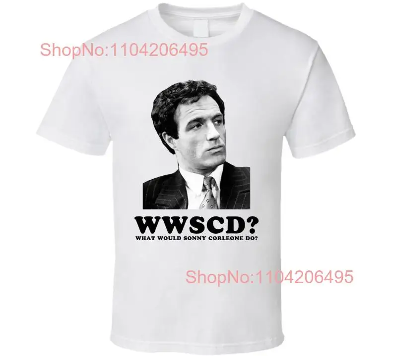 

Футболка Sonny Corleone Godfather Mafia Movie WWJD с длинными или короткими рукавами