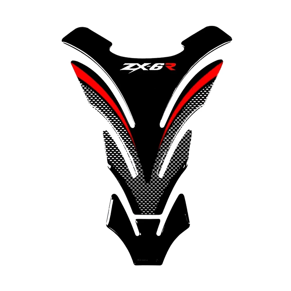 For Kawasaki Ninja ZX-6R ZX6R ZX 6R 636 Stickers Protector Stickers Tank Pad Gas Knee  Motorcycle Decal Fairing