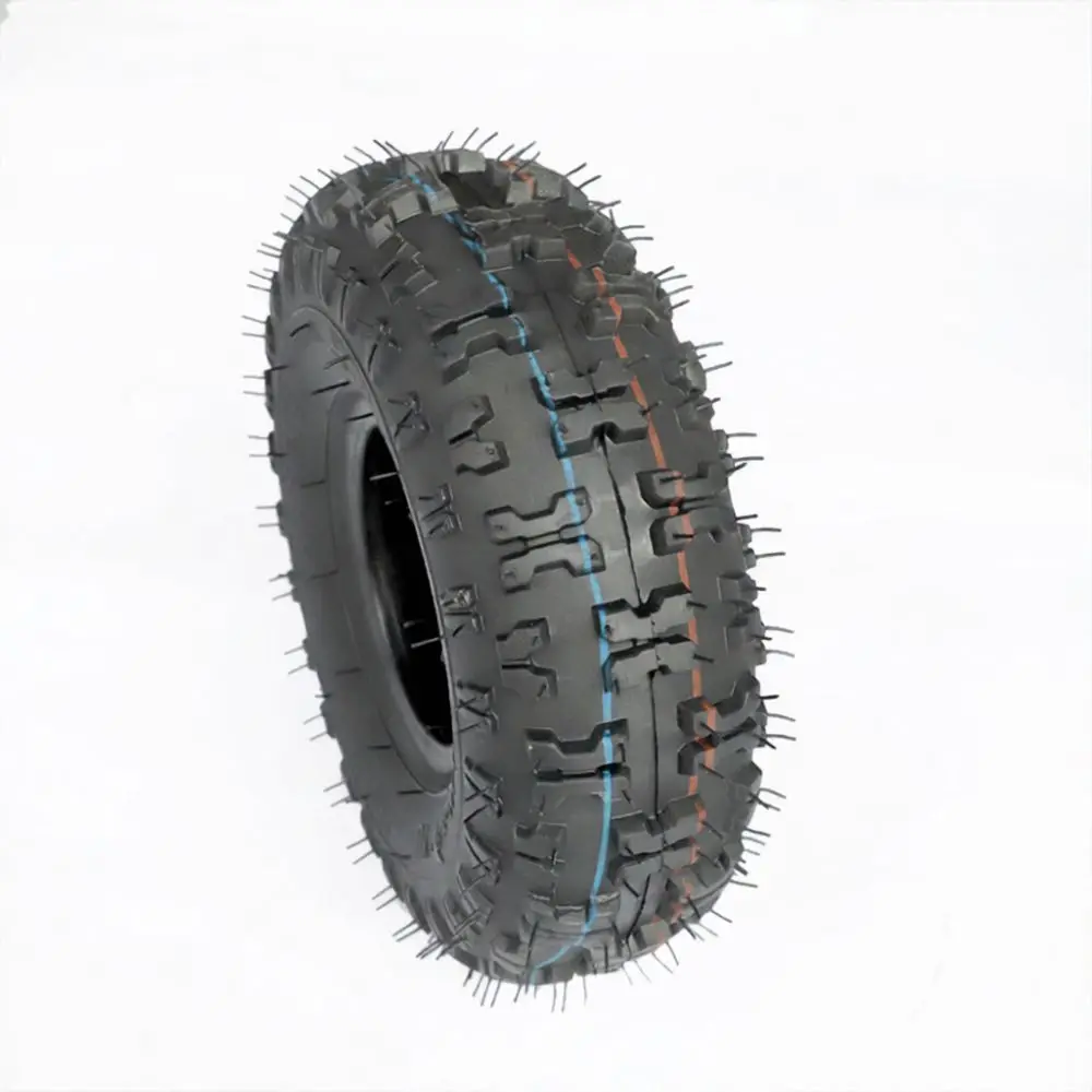 Inflatable 4.10 3.50 4 Tire Set For Utility Hand Truck Garden Cart Dolly Trolley Pneumatic Rubber Wheel Accessory