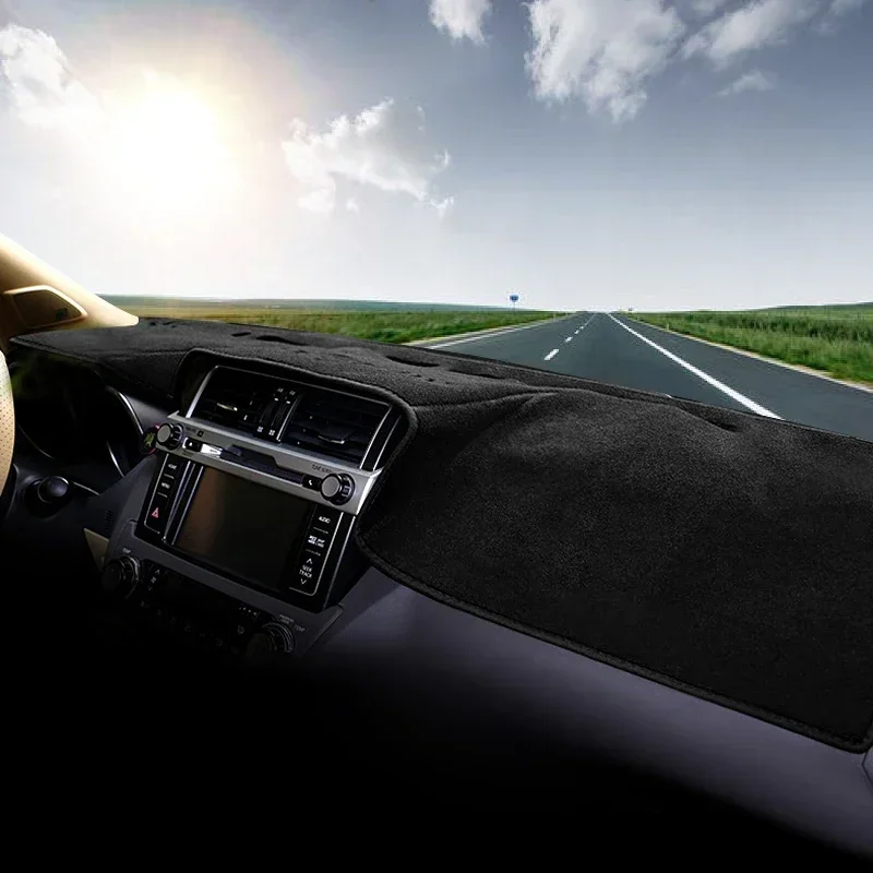 Car For Toyota Land Cruiser Prado 150 FJ150 2010-2017 2018 2019 2020 Dashboard Cover Dash Mat Sun Shade Non-slip Pad Accessories