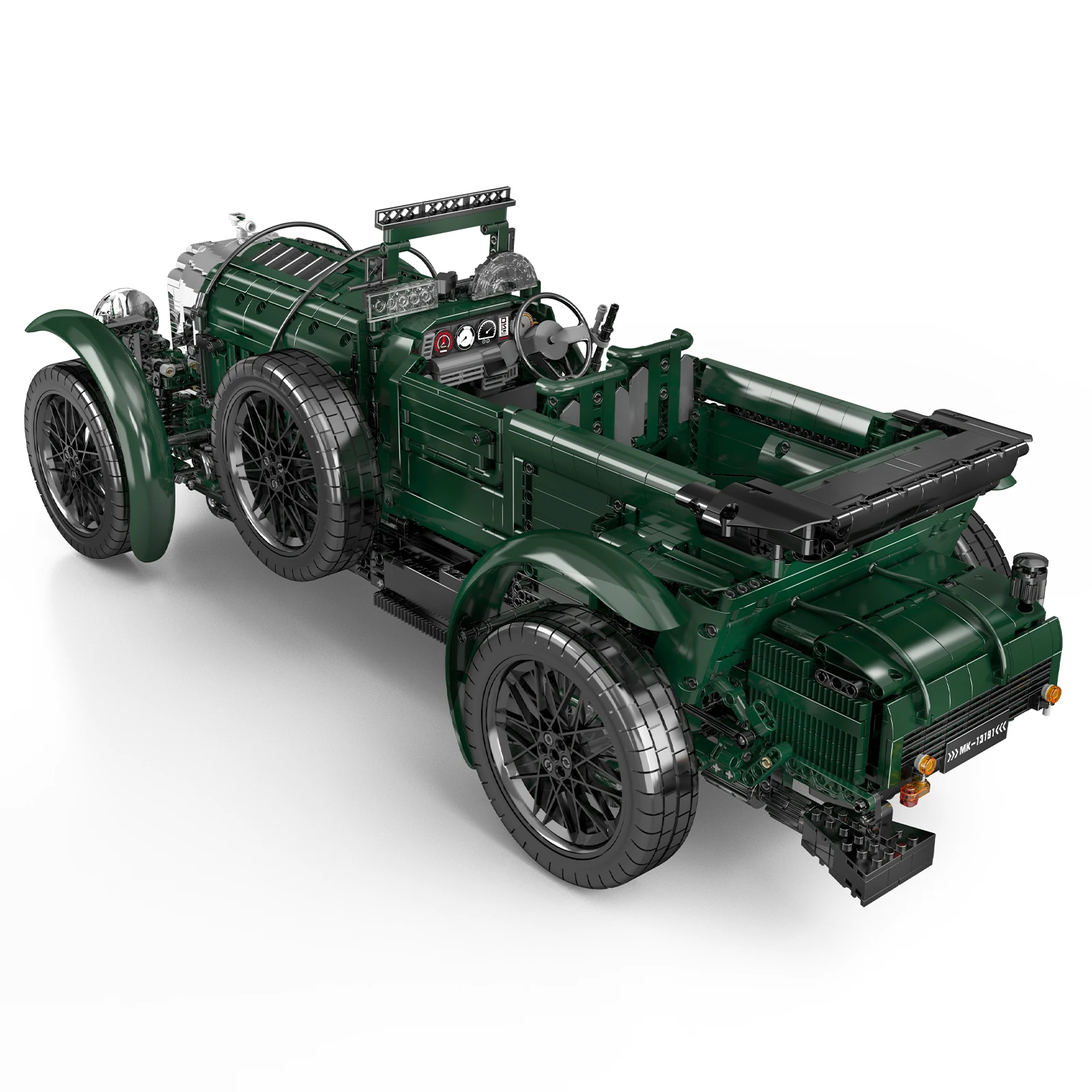 Mould King 13191 Technical Car Building Block The Remote Control Blower Vintage Car Set Assembly Brick Toys Kids Christmas Gift