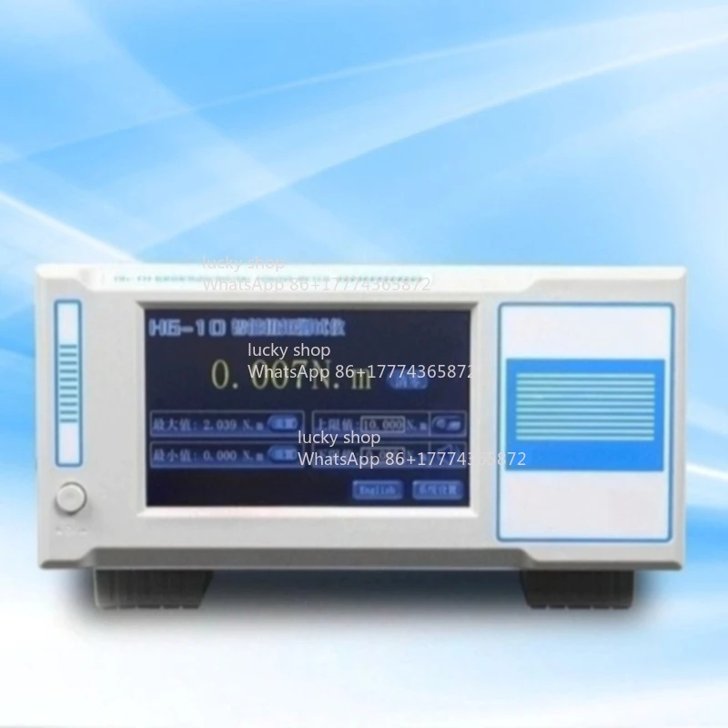 

Интеллектуальный тестер крутящего момента ламп HG-10, высокоточный датчик крутящего момента энергосберегающих ламп с тензометрическим датчиком