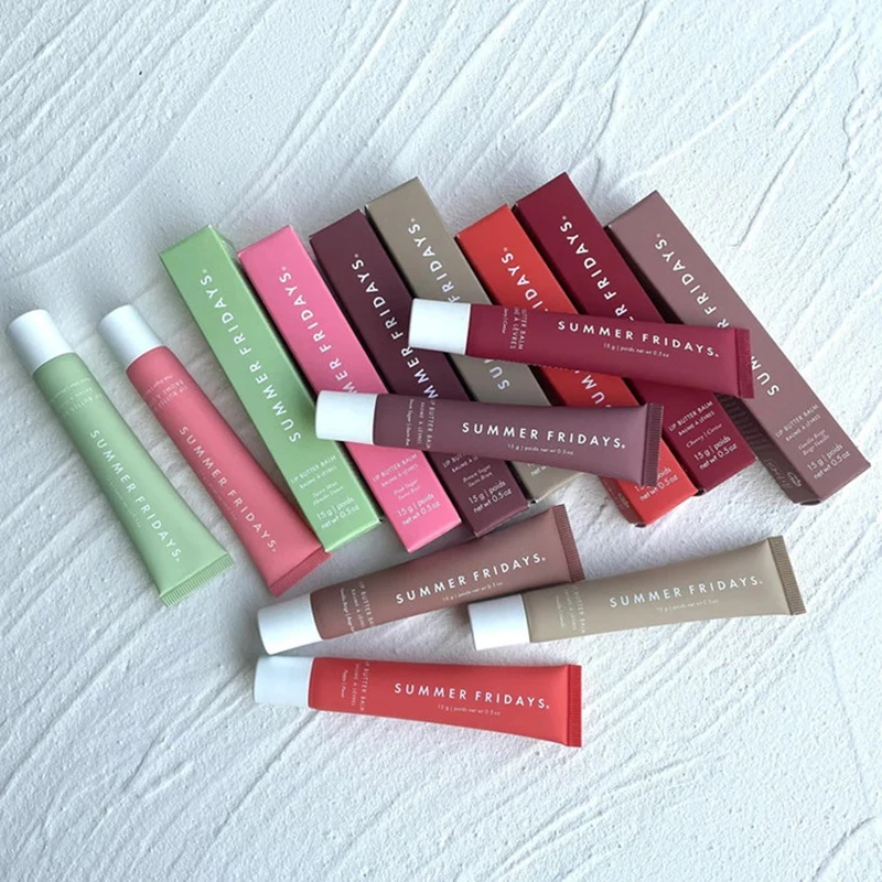 Summer Fridays Moisturizing Lip Balm Gloss Care of the Lips Benetitnt for Lips Plumping Exfoliating Pink Plumping Gloss Oil Set