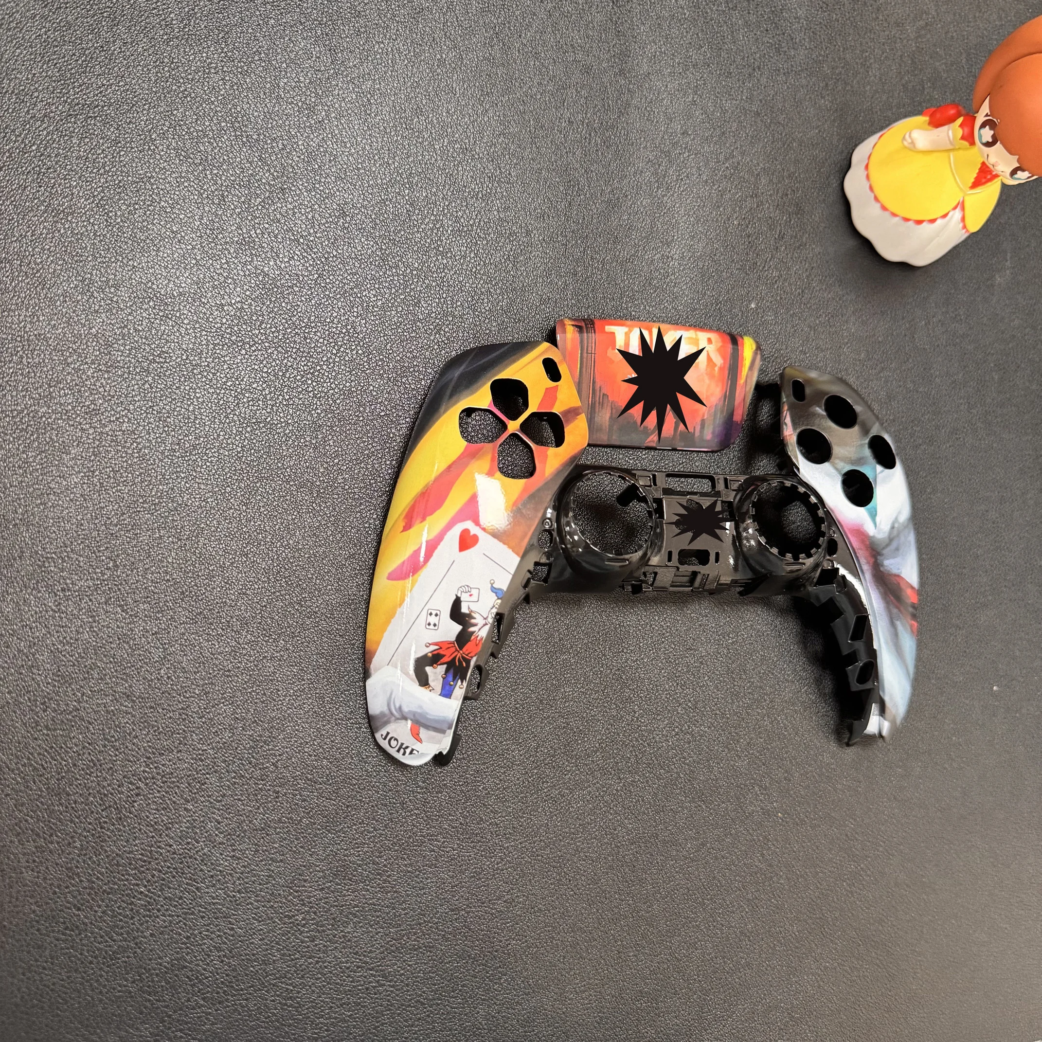 

FOR PS5 controller modification front shell DIY game controller ZR customized version theme cover peace new BDM 010-060