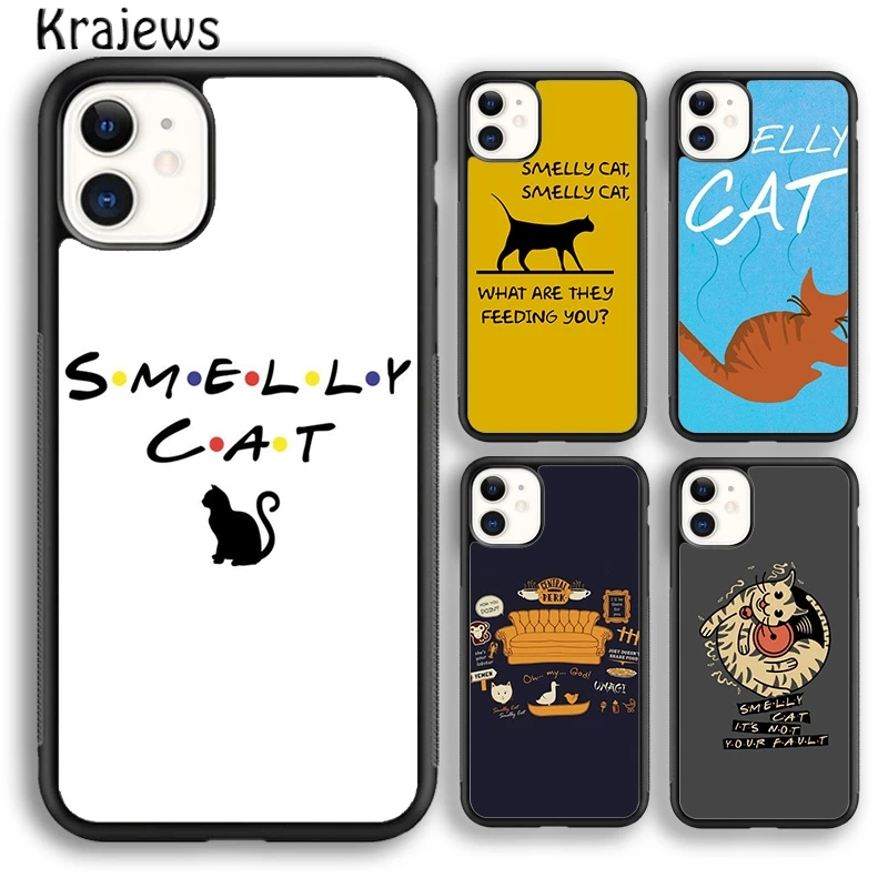 FRIENDS FUNNY TV SHOW PHOEBE SMELLY CAT Phone Case Cover For iPhone 16 15 SE2020 14 6 7 8 plus 11 12 13 pro max coque Fundas