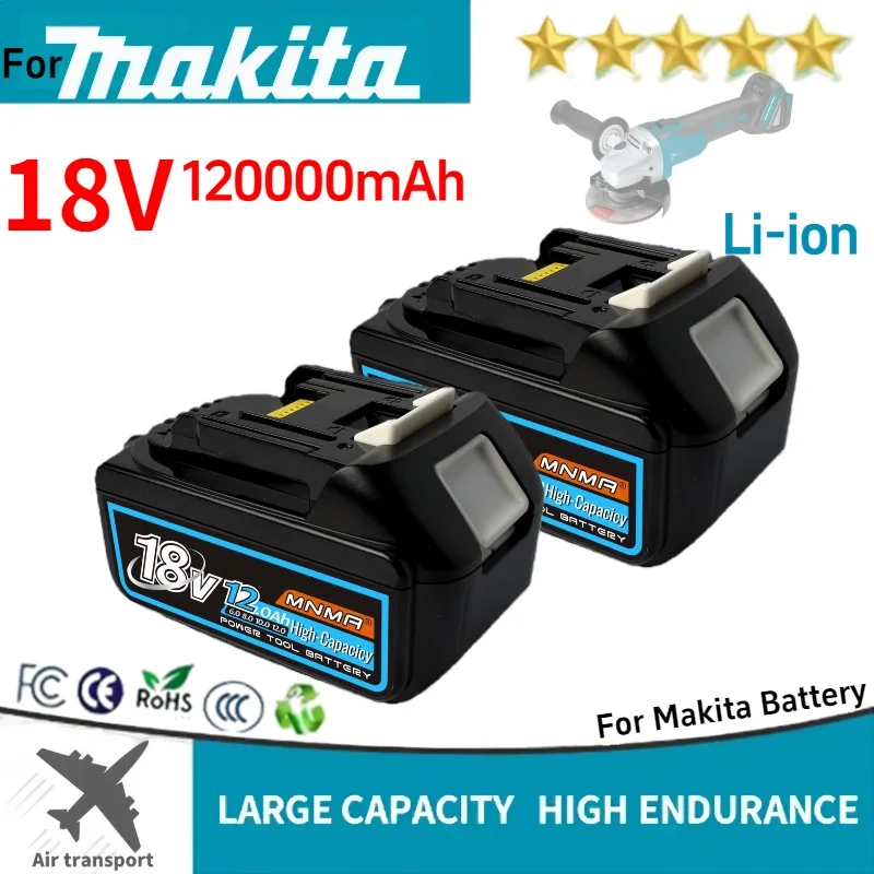

100% For Makita 18Volt lithium battery,replace BL1840BL1830B BL1830B BL1830B BL1830B,for Makita 18V power tool DDF487 DGA404