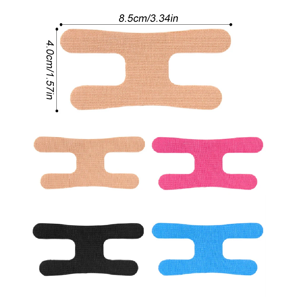 Self-Adhesive Finger & Toe Sports Tape, Breathable Elastic Bandage Wraps for Thumb Joint, Latex-Free Muscle Pain Relief Patches