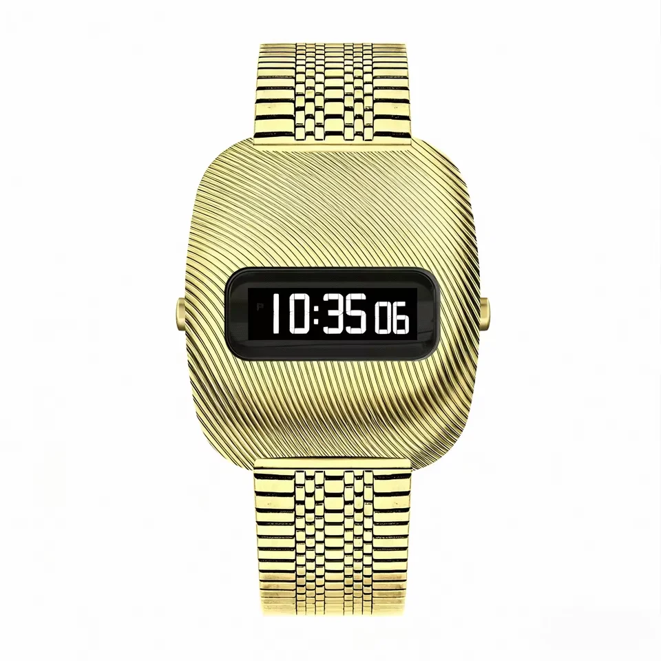 Luxury Digital Sport Watch for Men Stainless Steel Military Waterproof Wristwatch Mens Shockproof Clock Reloj Hombre