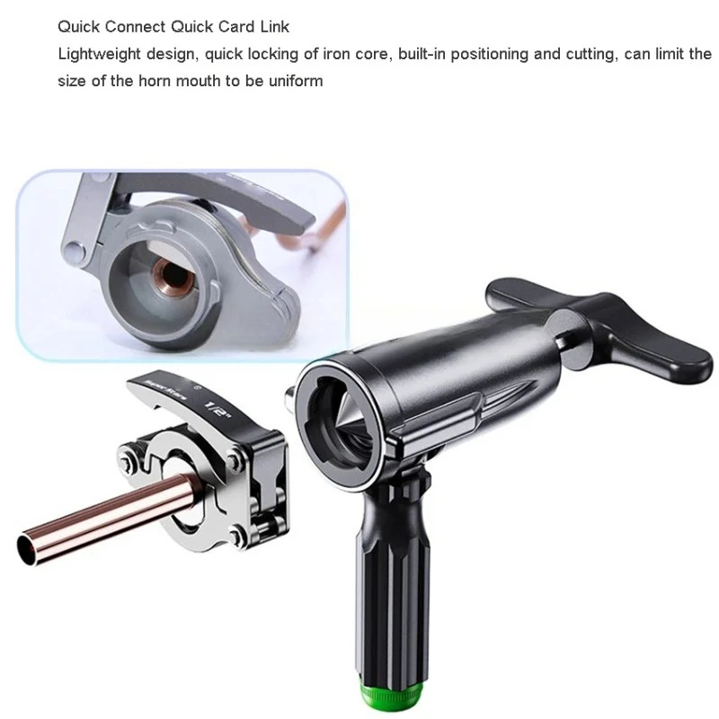 ST-519 Copper Tube Hand Electric Drill Dual purpose Expander with Expanding Mouth and Expanding Tube