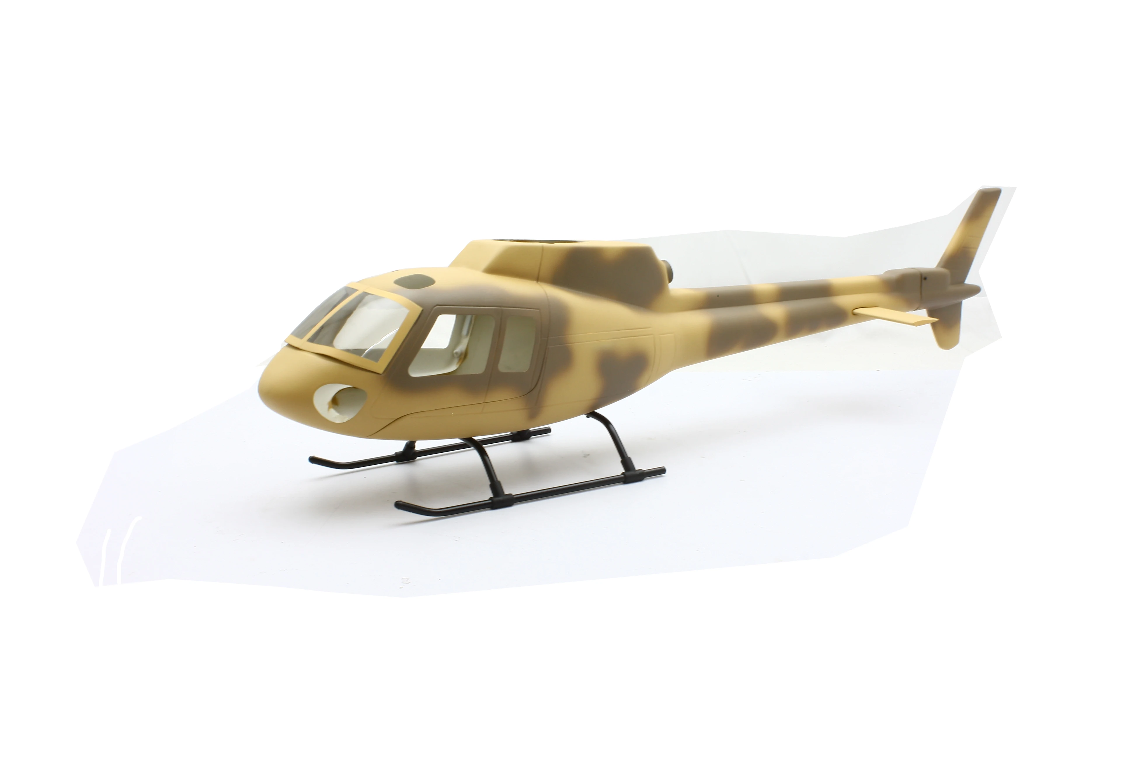 

600 Scale Fiberglass Fuselage For Eurocopter AS350 Squirrel Helicopter Without Cockpit