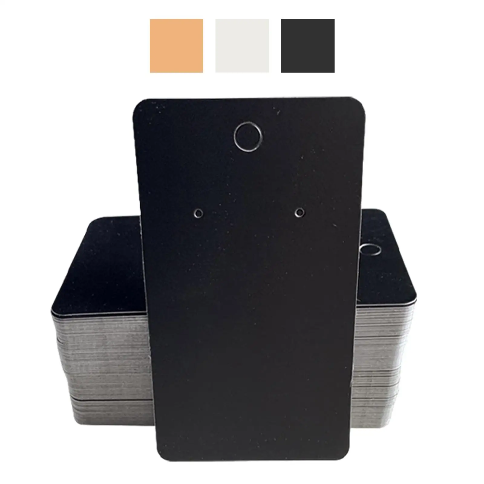 100 шт., карты для демонстрации сережек, держатели для сережек, карты для хранения ювелирных изделий, дисплей для ювелирных изделий для магазинов, домашнего общежития