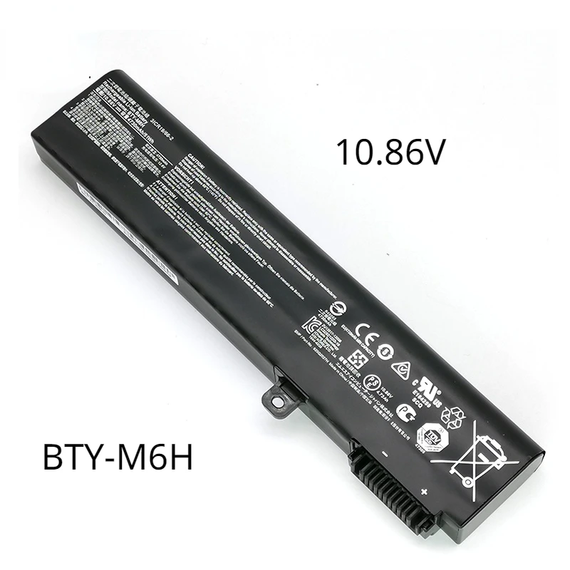 10.86V 51WH NEW laptop Battery For MSI Genuine Battery BTY-M6H GL62 GL62M PL62 GL63 GL72 GL73 GP62 GP63 GP72 laptop battery