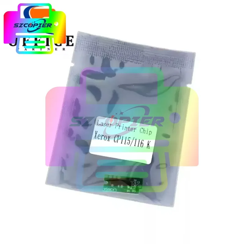 4PCS  CP115W CP116W Toner Cartridge Chip support for Fuji Xerox DocuPrint CP225W CM115W CM225fw CT202264 CT202265 CT202266 Print