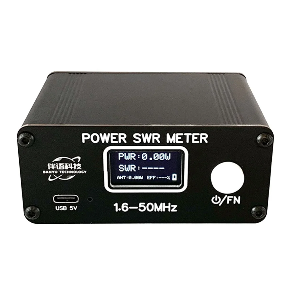 High Frequency SWR Meter 150W Digital Display Standing Wave Ratio Meter Accuracy Better Than 5% Shortwave Power Meter