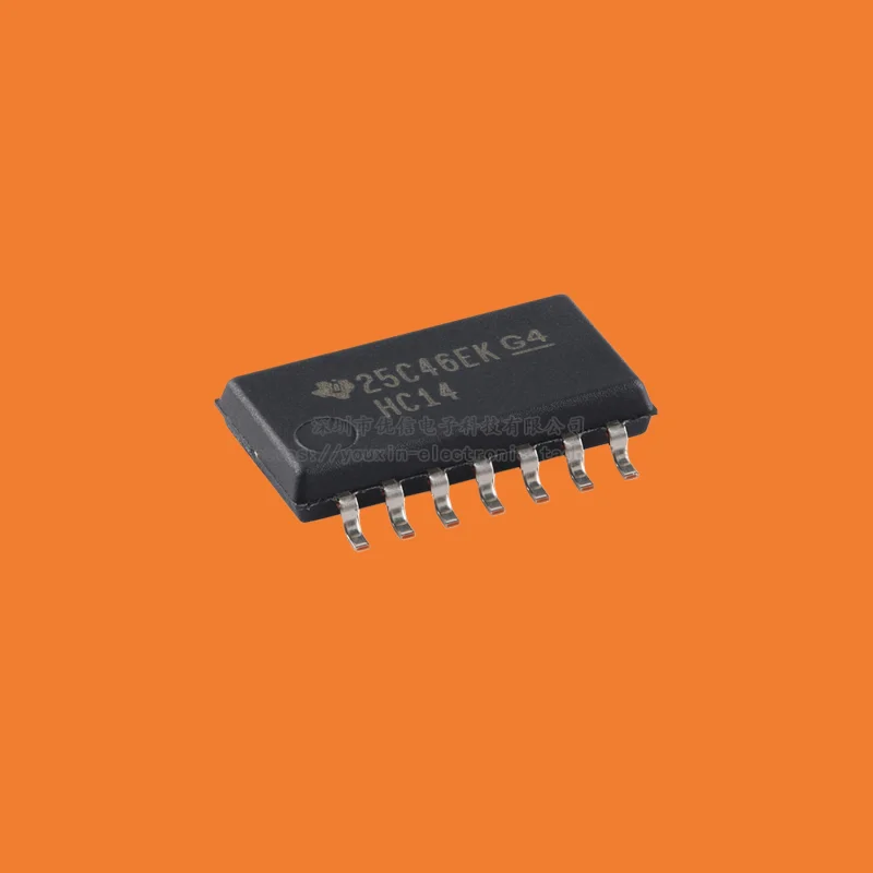 10PCS/original genuine SN74HC14NSR SOIC-14 six channel Schmitt trigger inverter chip