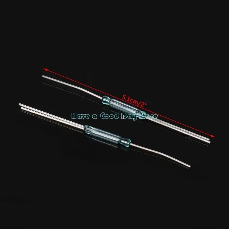 462D 10 Pcs 2.5X14mm 4W 3 Pin Glass Switches N/O N/C SPDT