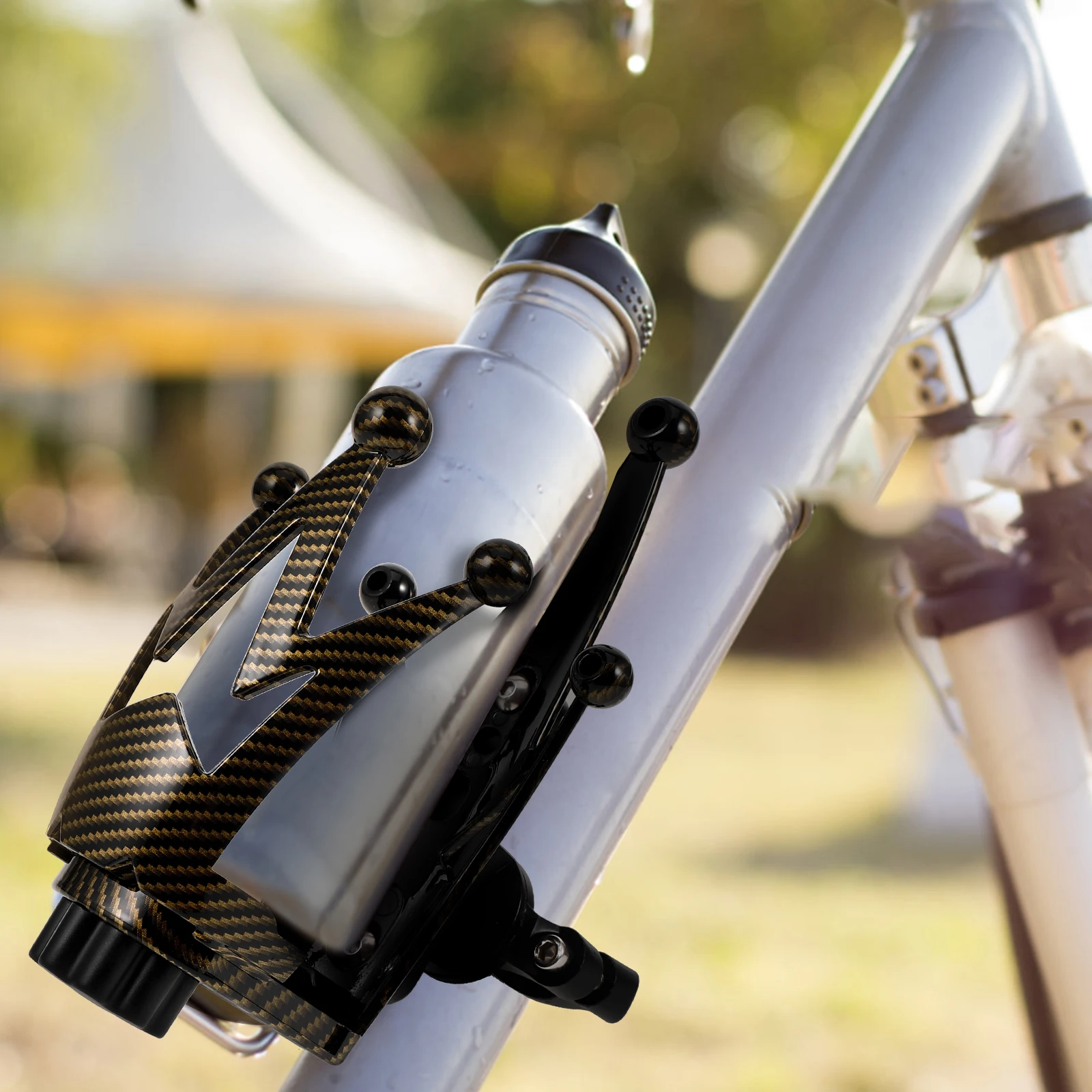 

1 set 1 Set Bike Water Bottle Holder Durable Cup Cage For Bicycle Accessories Sturdy Water Bottle Cage For Road Mountain Bikes