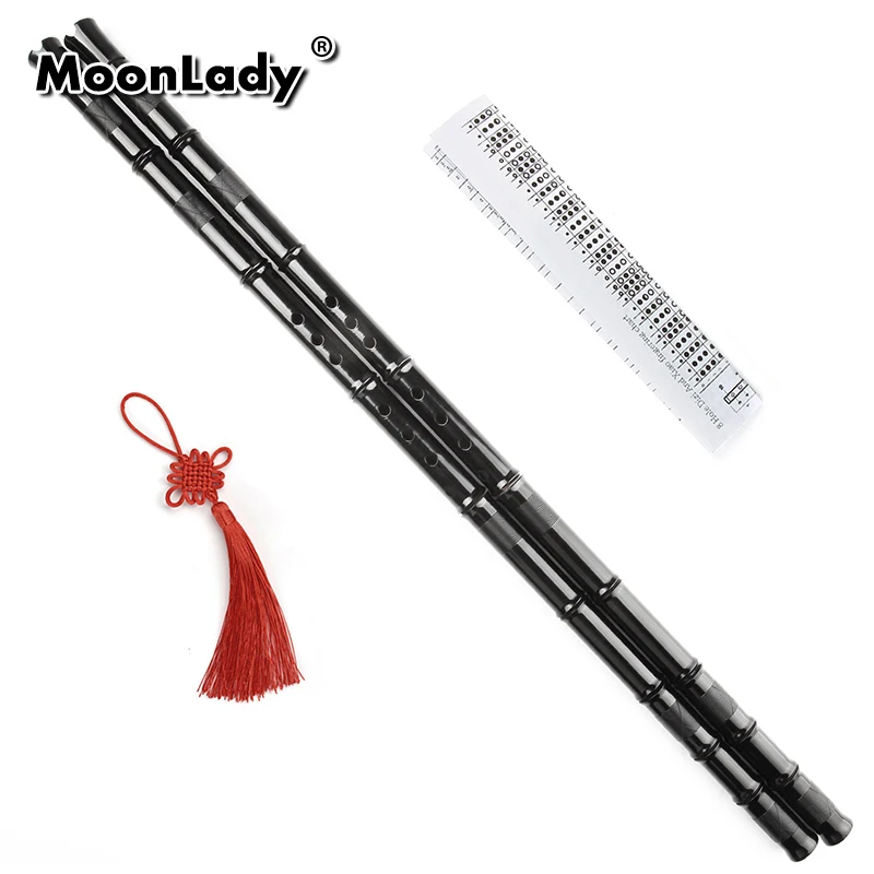 Chinese Traditional Resin Musical Instrument Nine Section Xiao In G Key Suitable For Beginners