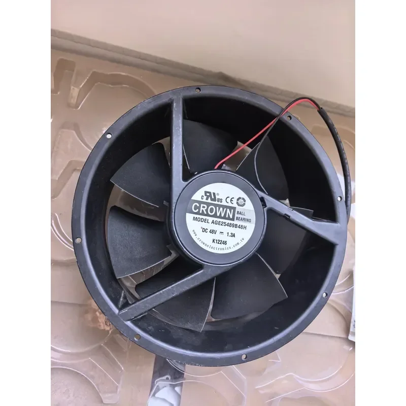 for CROWN AGE25489B48H 48V 1.3A Double Ball Bearing Electric Scooter Motor Replacement Part High Performance Durable