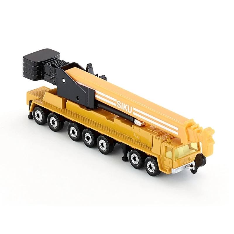 Diecast 1:87 Scale German SIKU 1623 Alloy Crane Engineering Vehicle Model Collection Souvenir Display