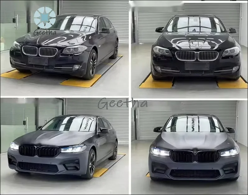 

Bodykit for BMW 5 Series F10/F18 Upgrade to G30 Upgrade Facelift with Front and Rear Bumper High Quality Led Adaptive Headlights