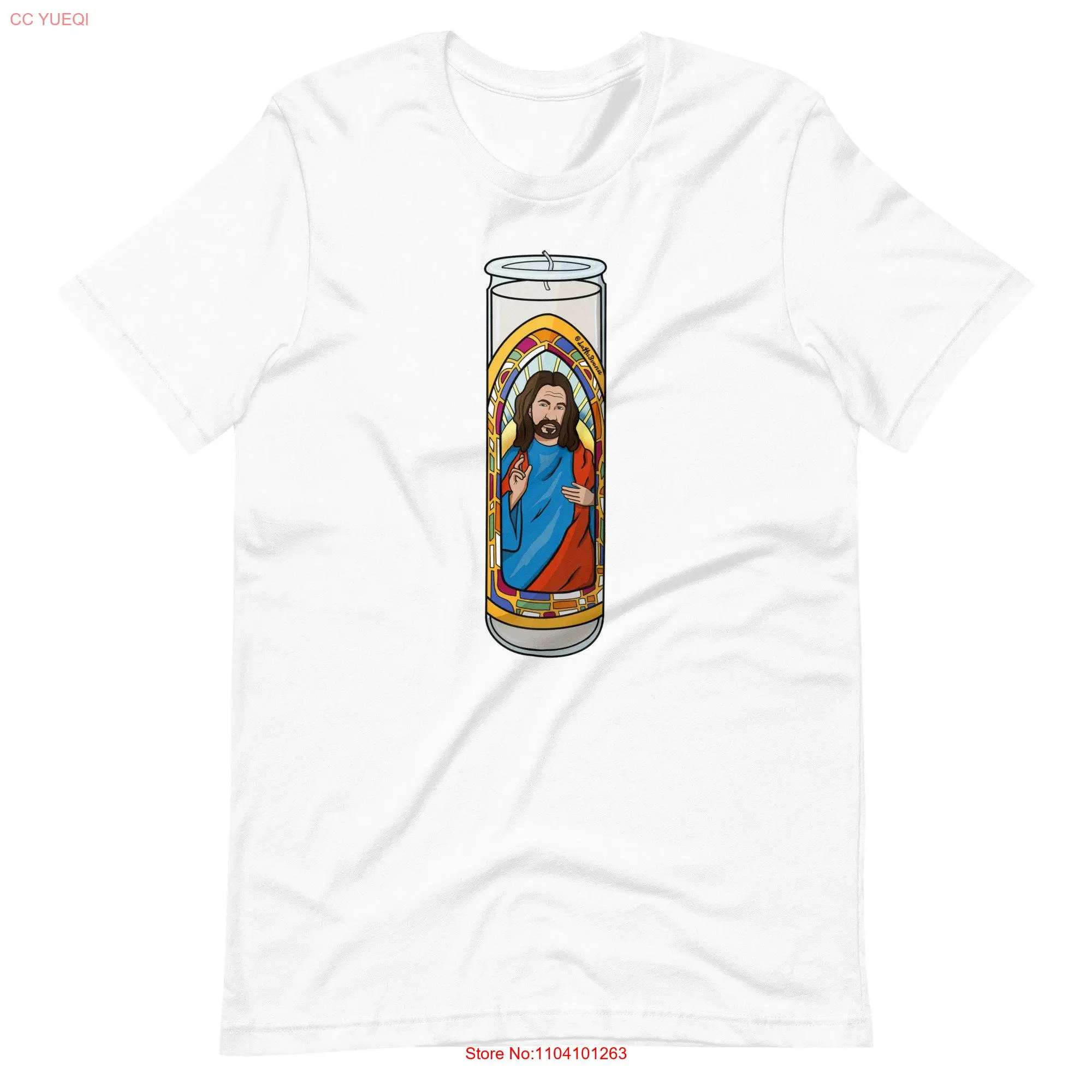 Mexican Music Legend Marco Antonio Solis Saint Candle Art T Shirt LaHu3vona com long or short sleeves