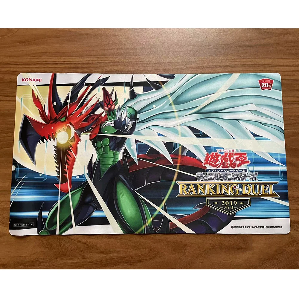 Yu-Gi-Oh Playmat Elemental HERO Flame Wingman Game Card Pad YGO Mat KMC TCG YuGiOh Mat-163