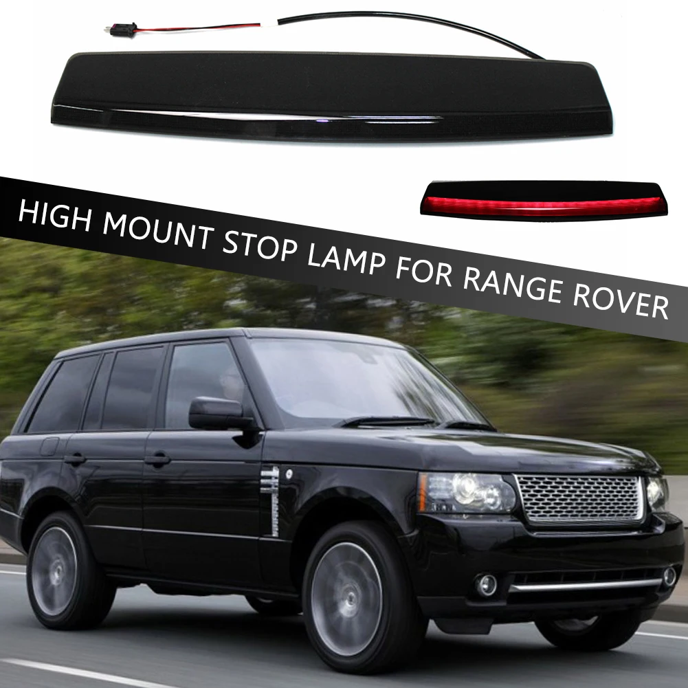 1pc Smoked High Mounted 3rd Third Brake Stop LED Light for Range Rover L322 04-12 Rear Tail Lamp