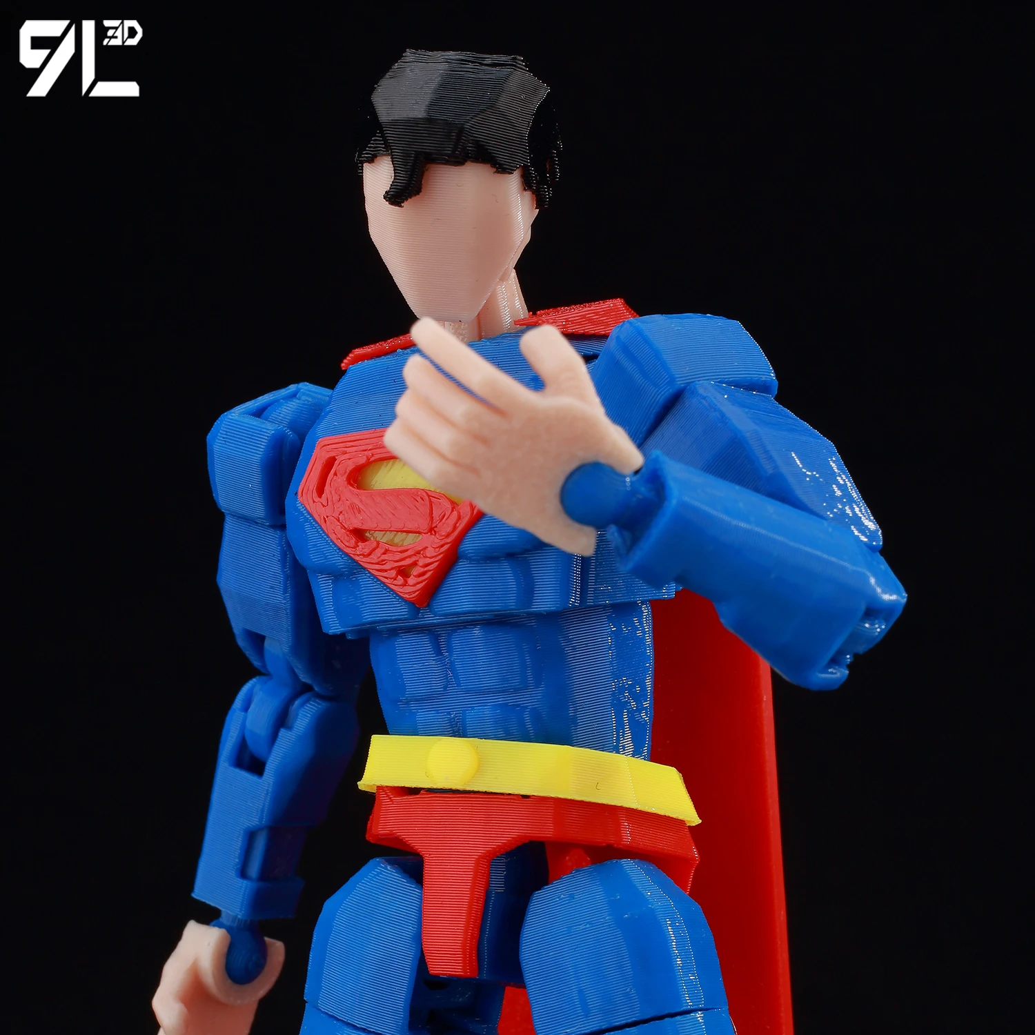9L3D Printed Dummy13 Superheroes Superman Anime Multi-Jointed