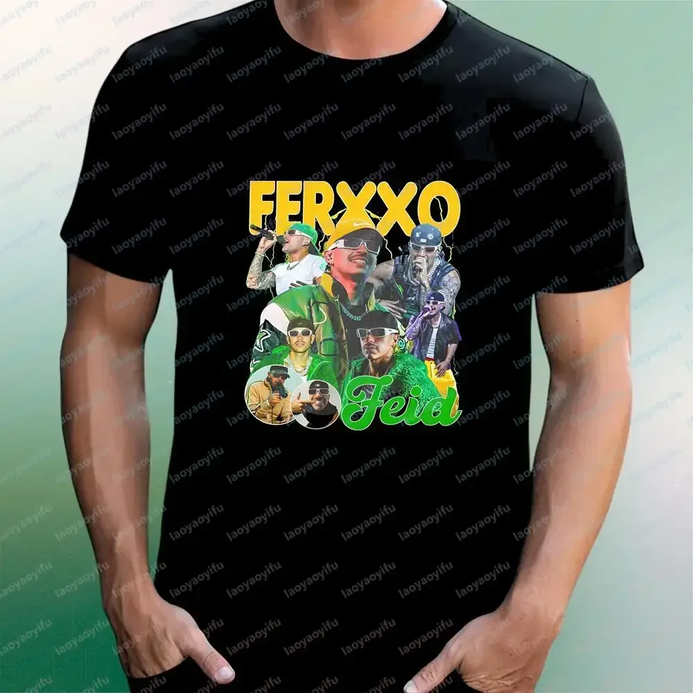 FEID FERXXO Summer Casual Trendy Multi-Purpose Unisex Short-Sleeved T-Shirt for Both Men and Women with Round Neck