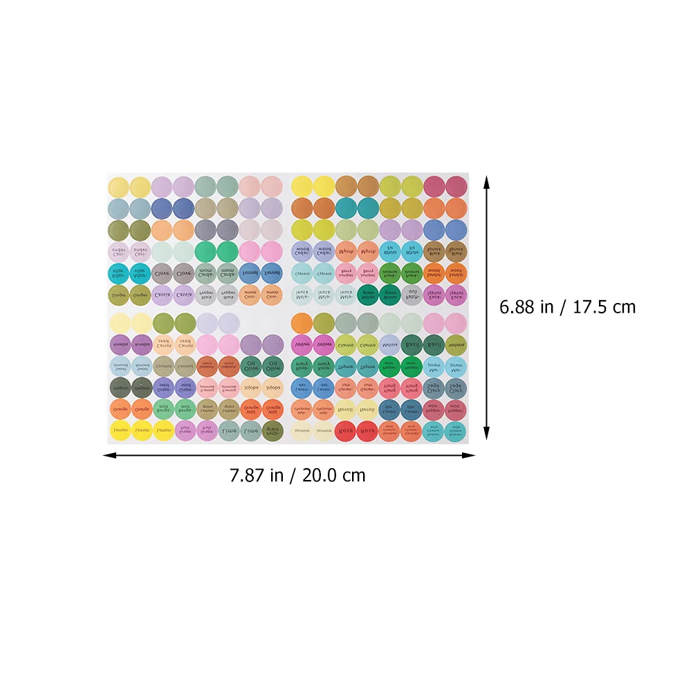Autocollants Adhésifs pour Emballage d'Huile Essentielle, Étiquette Arrondie, Décalcomanies pour Bouteilles en Conserve, Marqueur Créatif