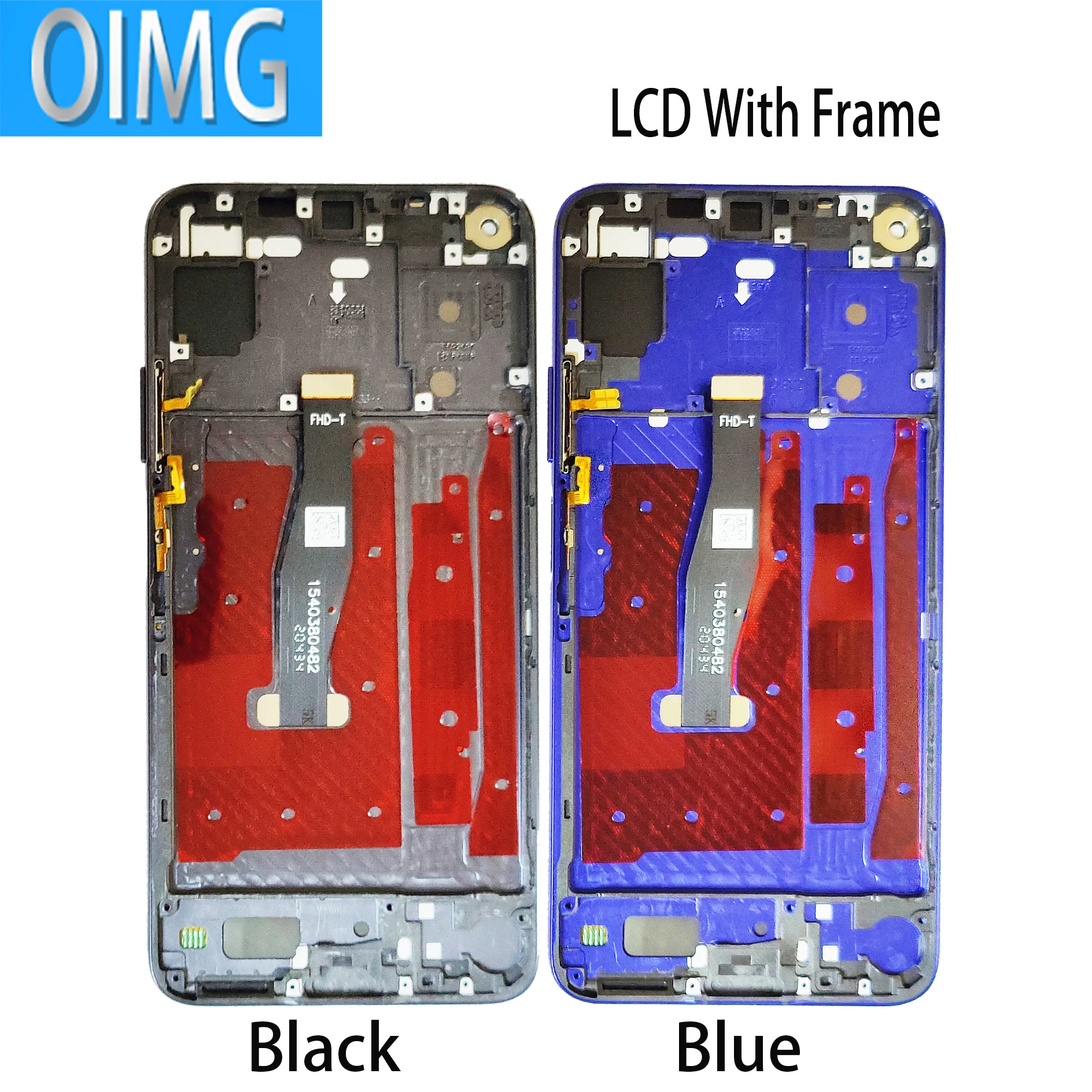 For Huawei Nova 5T Original LCD Display With Frame Touch Screen YAL L21 L61 L71 L61D  Panel Digitizer Replacement Parts