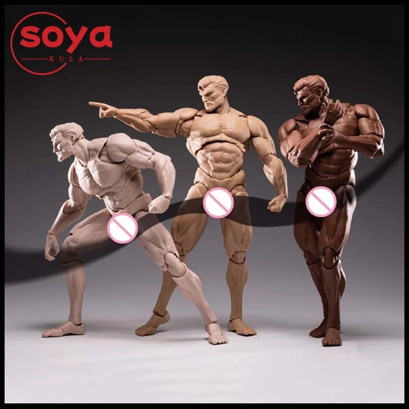 

【2026 Q2】INART MORFIG B.B-01 1/12 BlankBody β Male Soldier Action Figure 6 Inch Super Flexible Joint Body For Collection