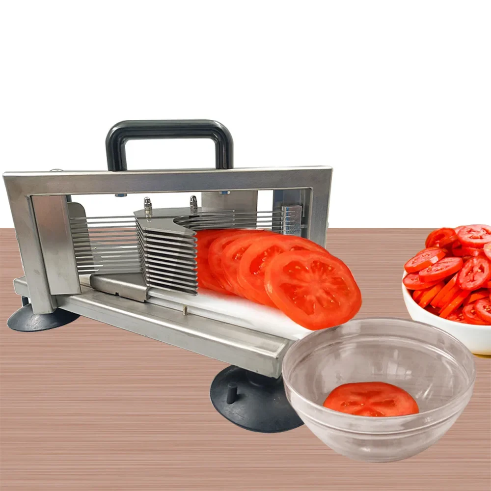 Cortador  tomates  acero, cortador Manual  verduras suaves AY450, cortador  tomate y pepino