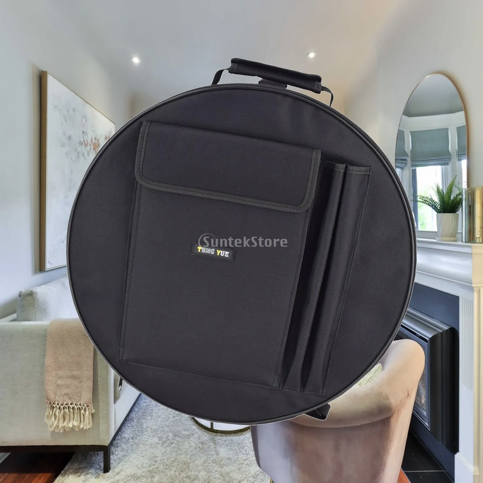 

Drumsticks Mallet Backpack Drum Bag Dustproof Storage Percussion Accessory for Drum Set Travel