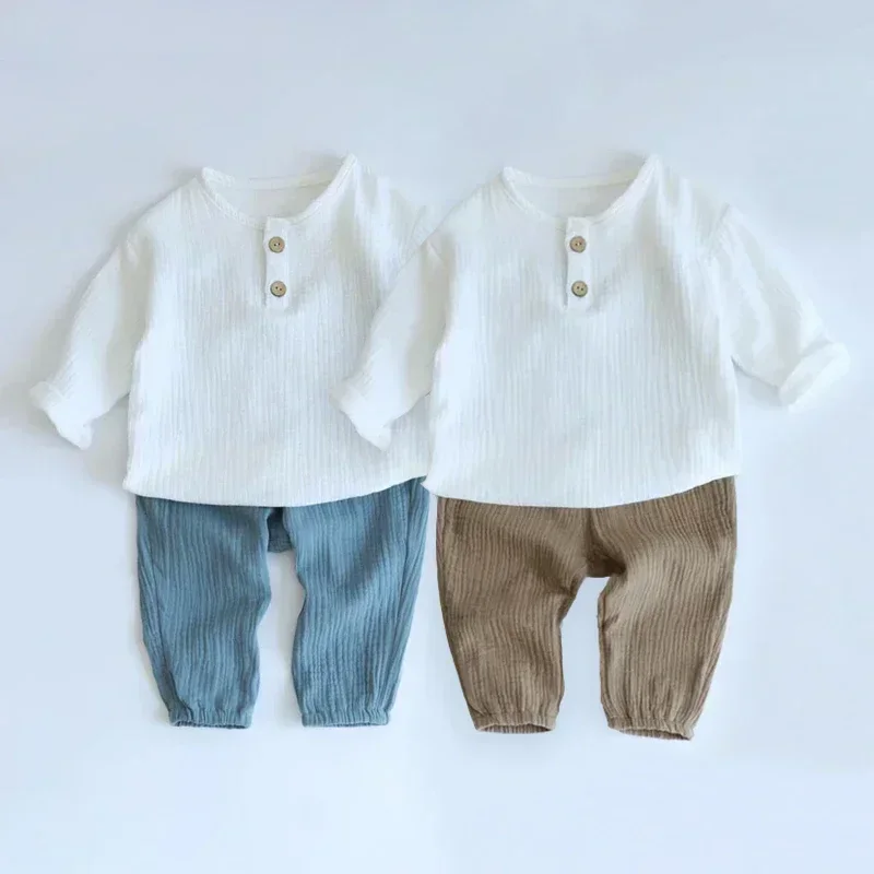 

Summer Baby Boy Clothes Sets Cotton T-shirts +Shorts For 0-5 Years Boys Kids Clothes
